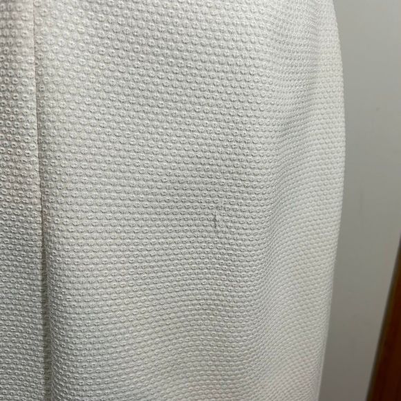 Sandro Short Sleeve open back‎ Mini Dress Womens Medium (Sandro sz 2) white - Picture 6 of 8